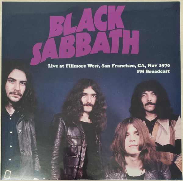 BLACK SABBATH - LIVE AT FILLMORE WEST, SAN FRANCISCO, CA, 1970